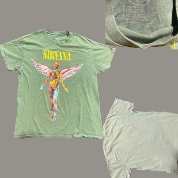 Youth XL Nirvana Tee - Picture 2 of 2